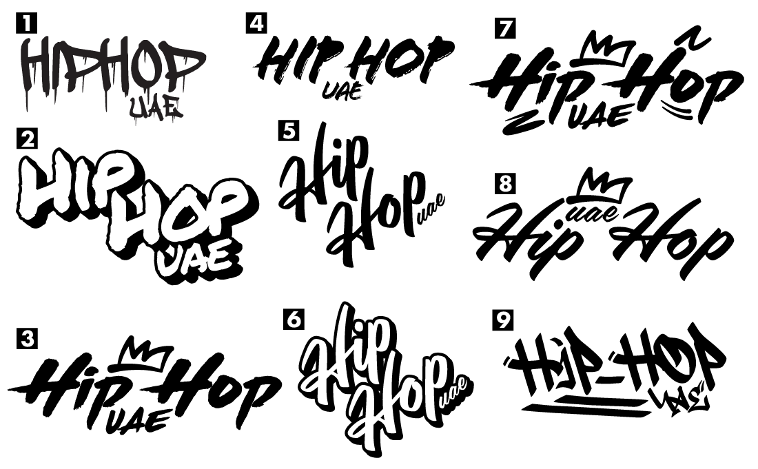 Hiphop UAE Logo